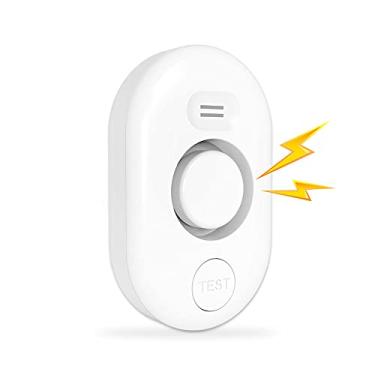 Imagem de KMV Alarme de Água, Detector de Fuga de Água, Alarme Super Alto, Sensor de Fuga com Cabo de 100cm, Monitor de Água para Prevenir Danos por Água na Cozinha, Adega, Garagem, Lavadora, Lavanderia-WD62