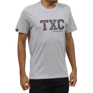 Imagem de Camiseta Masculina Cinza TXC 33234