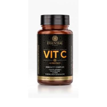 Imagem de Vit C 4 Protect 120 Caps Essential Vitamina C + Zinco + Betaglucana De