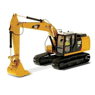 Imagem de CAT Caterpillar 320F L Hydraulic Excavator with Operator High Line Series 1/50 Diecast Model by Diecast Masters