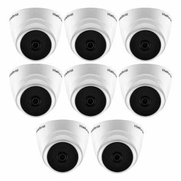 Imagem de Kit 8 Câmeras Intelbras Vhl 1220 Dome Hdcvi Lite Full Hd 1080p, Lente 2.8mm, Visão Noturna 20m