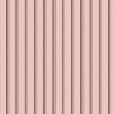 Imagem de Papel de Parede Adesivo Autocolante Impermeável Ripas Ripado de Madeira Em Tons Rosa Rolo Com 10M