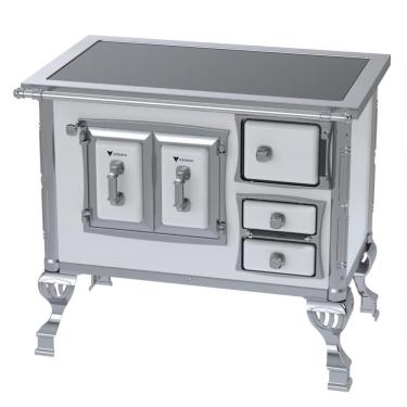 Imagem de Fogao a Lenha Venax GII n 1 Sec XVIII Premium Branco