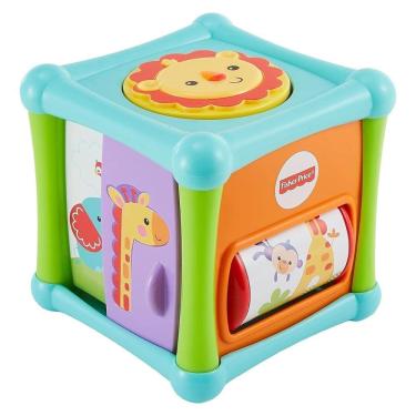 Imagem de Brinquedo Cubo Animaizinhos Divertidos Fisher-Price Colorido