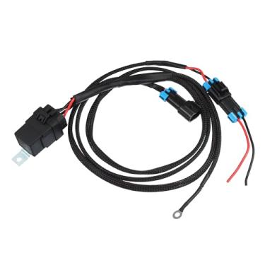 Imagem de X AUTOHAUX Kit de chicote de fiação de luz reversa com relé à prova d'água para Polaris para Ranger 1000/XP 1000 2018 2019 2020 2021 3 assentos e tripulação