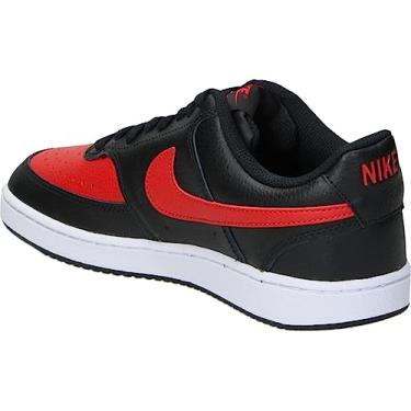 Imagem de Nike Court Vision Low Men's Sneaker, Black University Red White, 10.5 US