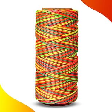 Imagem de Cordão Encerado - 1mm Fio Cordone - 100 Metros - Nybc Multicolorido Leitoso - Nº: MUL2