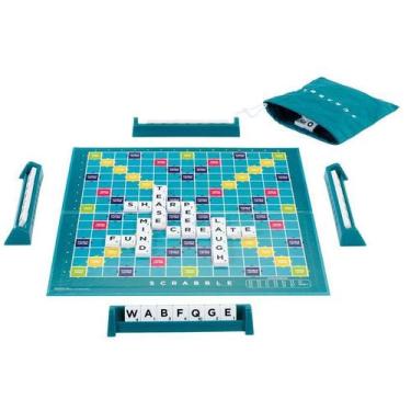 Imagem de Scrabble Jogo De Tabuleiro 2 Em 1 Colaborativo - Mattel