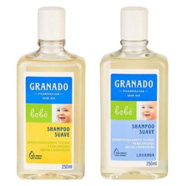 Imagem de Kit Shampoo Suave Granado Bebê Tradicional + Lavanda 250ml