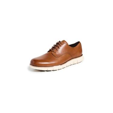 Imagem de Cole Haan Sapato Oxford masculino Zerogrand Wing Tip, Bronze britânico/marfim, 8