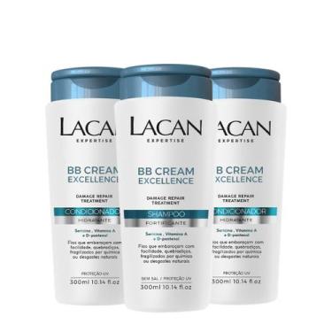 Imagem de Kit Lacan Bb Cream Excellence Shampoo Fortificante E Condicionador Ext
