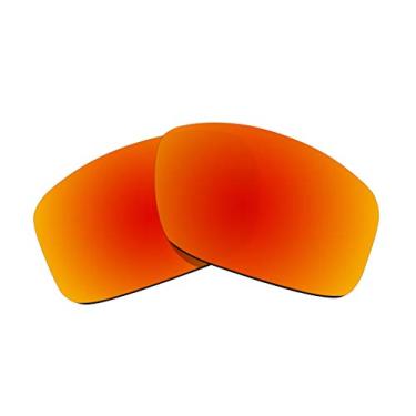 Imagem de Littlebird4 Lentes de reposição polarizadas para óculos de sol Oakley Valve OO9236 - Multiopções (vermelho fogo)