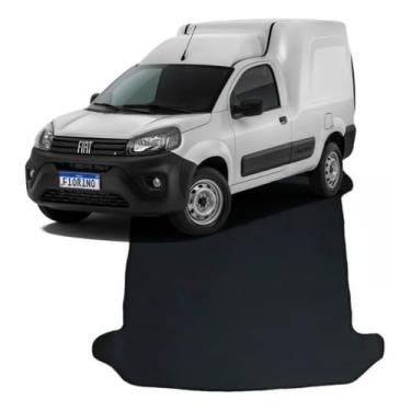 Imagem de Tapete Piso Báu Fiat Fiorino 2014 A 2021 Emborrachado Grosso