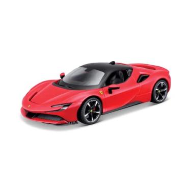 Imagem de Miniatura FERRARI SF90 STRADALE KIT EM METAL PARA MONTAR 1/24 Maisto, Variadas