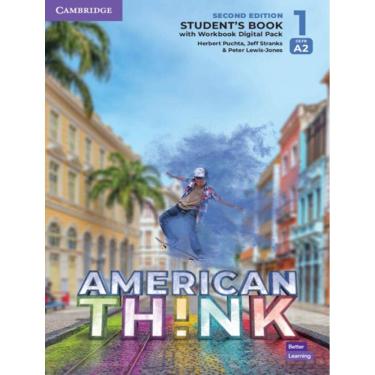 Imagem de American Think 1 Sb With Wb Digital Pack - 2Nd Ed