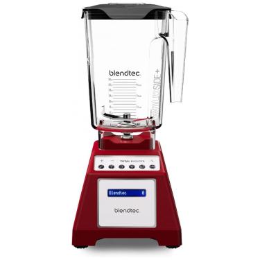 Imagem de Liquidificador de Bancada Profissional 2.6L com 6 Predefinições e 10 Velocidades, 110v, BLENDTEC TB 631 25, Vermelho