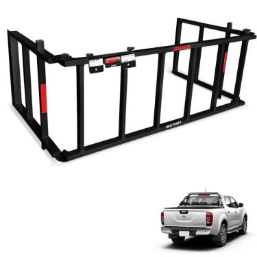 Imagem de Extensor de Caçamba Frontier 2017 a 2022 Rampa Preto Gtnox