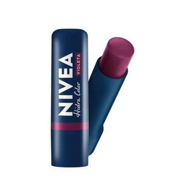 Imagem de NIVEA Hidratante Labial Hidra Color 2 em 1 Violeta 4,8g