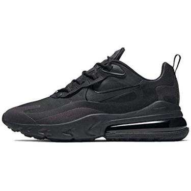 Imagem de T nis masculino Nike Air Max 270 React casual, Black/White-black, 9
