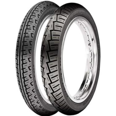 Imagem de Par Pneu Titan 150 125 Medidas 90/90-18 + 275-18 Maggion Winner Motos 