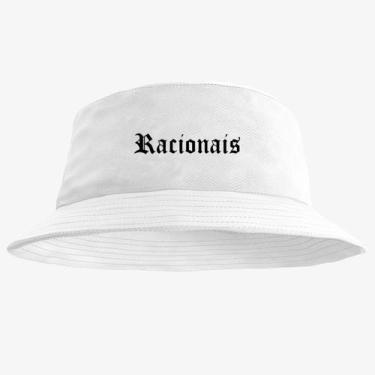 Imagem de Chapéu Bucket Hat Estampado Rap - MP Moda Masculina, Único, Branco