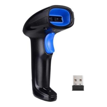 Imagem de Leitor De Código Barra Laser Wireless Sem Fio Usb Pdv Ean - ZY