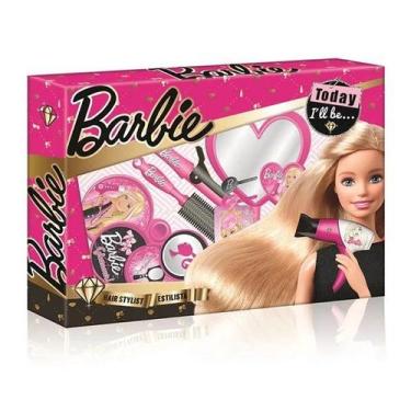 Imagem de Brinquedo Acessorios Barbie Hairstylist Penteados - Multikids