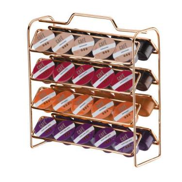 Imagem de Organizador Porta 40 Cápsulas Café Três Corações Rosé Gold - 1146rg Fu