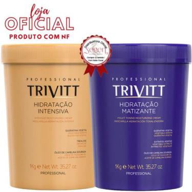 Imagem de Trivitt - Hidratação 1Kg + Hidratação Matizante 1Kg