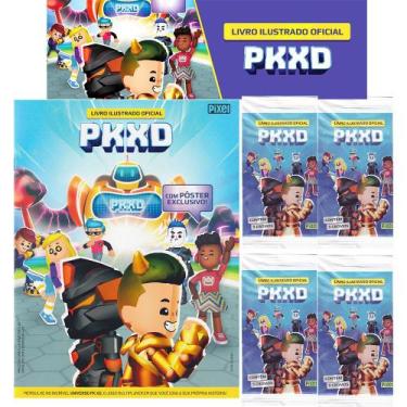 Imagem de Album Figurinhas Universo PKXD Com Pôster Esclusivo + 240 Figurinhas e