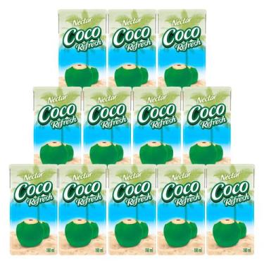 Imagem de Água de Coco Néctar Coco Refresh 180ml 12 Unidades
