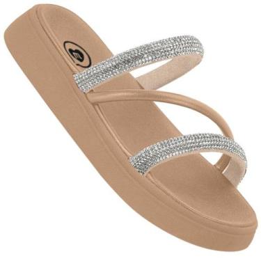 Imagem de Chinelo Papete Molekinha 2358.100 Meninas, Nude, 31