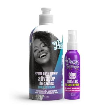 Imagem de Soul Power Curly On Cream Cpp 500ml + Text Óleo 100ml