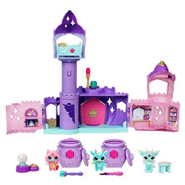 Imagem de Magic Mixies Mixlings Magic Castle Playset Super Pack, Expanding Playset with Magic Wand That Reveals 5 Magic Moments and 2 Collector's Cauldrons, for Kids Aged 5 and Up, Amazon Exclusive