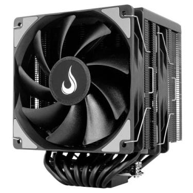 Imagem de Air Cooler Gamer Rise Mode Storm 8 Black, AMD/Intel, 120mm, Preto - RM