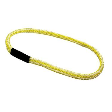 Imagem de Extreme Max 3006.3165 BoatTector Extensor de Linha de Base Elástica, 3,5 cm, Amarelo/Branco (pacote com 4)