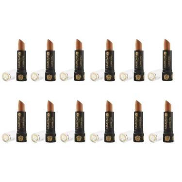 Imagem de Kit 12 Corretivo Bastão Cor 03 Escuro 3,8gr - Ramona Make Up