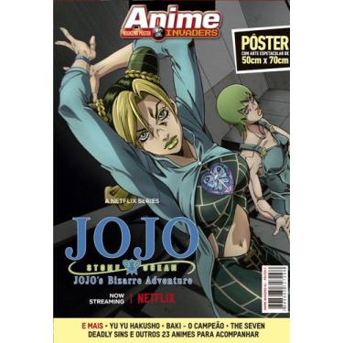 Imagem de Pôster Gigante - Anime Invaders - Jojo Adventure - Editora Europa