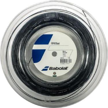 Imagem de Corda Babolat RPM Blast 1,25 mm Preta (Gauge 17) - Set individual