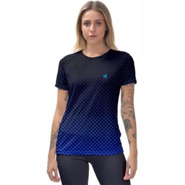 Imagem de Blusa Feminina Academia Moda Fitness Caminhada Treino Tshirt Estampada