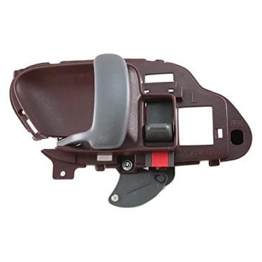 Imagem de Maçaneta interna interna vermelha do lado do motorista esquerdo esquerdo para caminhão Chevy GMC