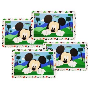 Imagem de Jogo Americano Infantil Mickey Mouse 43x28cm 4 Peças - Tuut - Yangzi