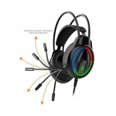 Imagem de Headset Gamer K-Mex AR89 Usb Preto