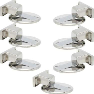 Imagem de Kit 7 Prende Porta Magnetico Trava com Imã Segurador de Porta Magnétic