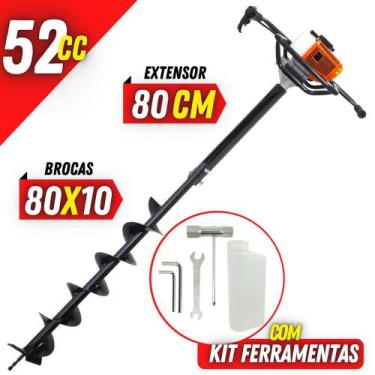 Imagem de Perfurador de Solo Profissional Para Construção Civil Vulcan VPS520 2T