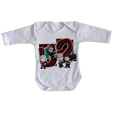 Imagem de body nenê criança roupa bebê manga longa U2 Desenho - Empório Dutra, G