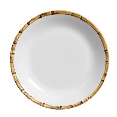 Imagem de Prato Raso 27cm em Bambu e Cerâmica Scalla