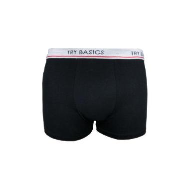 Imagem de Cueca Boxer Infantil Box Algodão Cotton Conforto - Polo Basic, GG, Pre