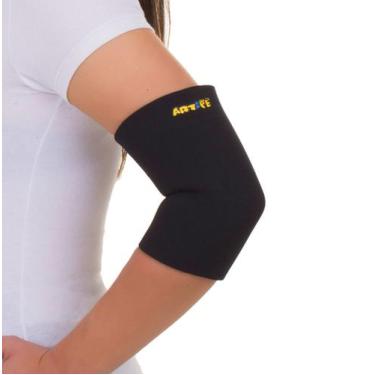 Imagem de Cotoveleira Em Neoprene Bilateral Preto - Artipé, G