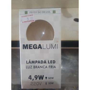 Imagem de Lâmpada de Led luz branca fria 4,9w - Megalumi